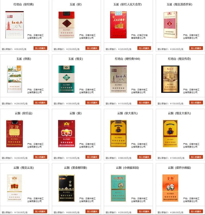 香烟价格表和图片,香烟价格表与市场分析 第1张 香烟价格表和图片,香烟价格表与市场分析 第1张