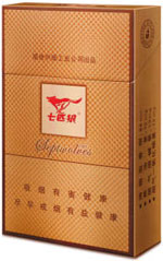 七匹狼（纯金）,香烟图片