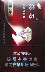 钻石(硬玫瑰紫),香烟图片 第1张 钻石(硬玫瑰紫),香烟图片 第1张