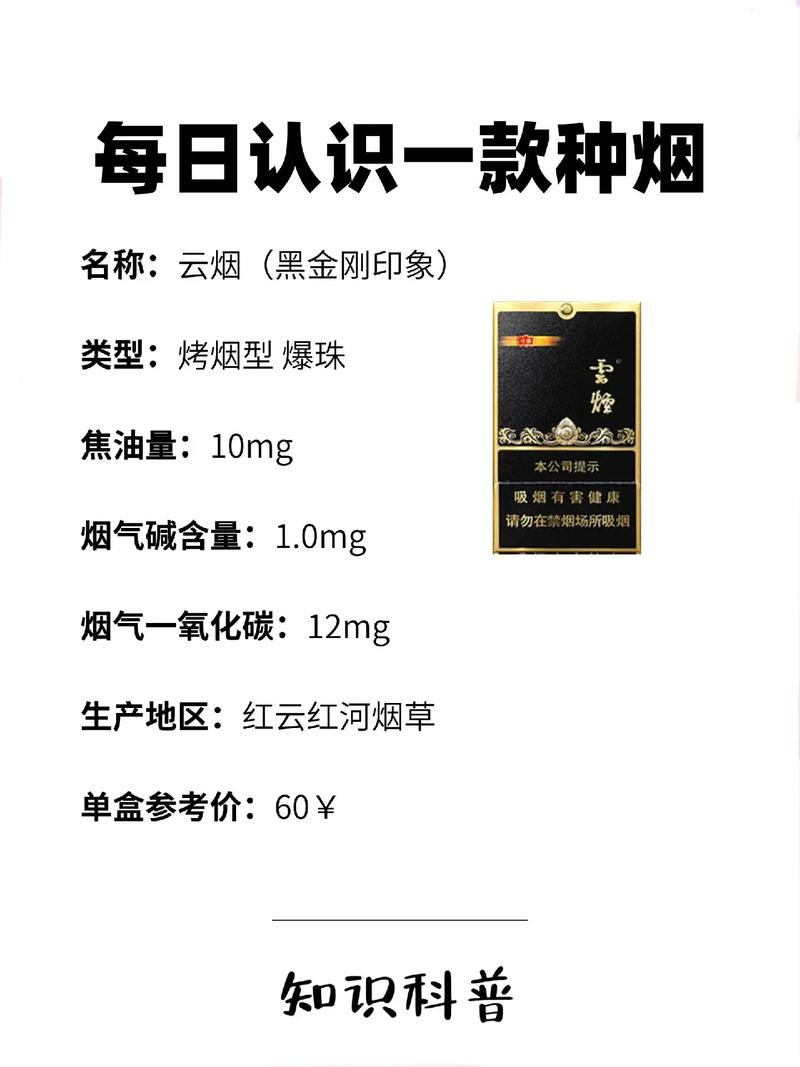 云烟黑金刚多少钱一包 第2张 云烟黑金刚多少钱一包 第2张